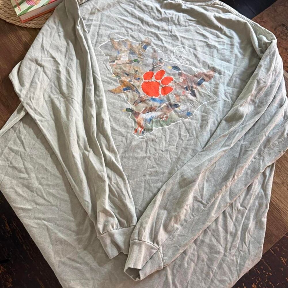 Ducks Unlimited Clemson long sleeve T-shirt